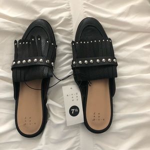 Black mules